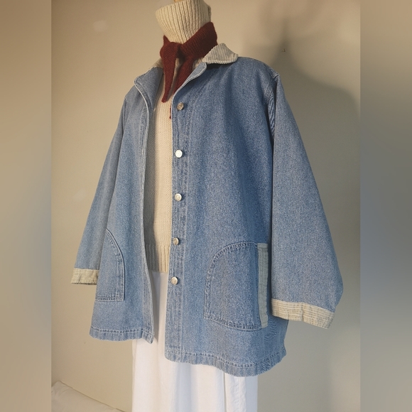 Jackets & Blazers - 80s Denim Chore Coat